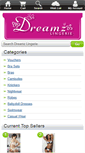 Mobile Screenshot of dreamzlingerie.com.au